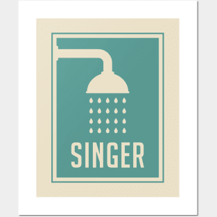 Shower Singer II Posters and Art